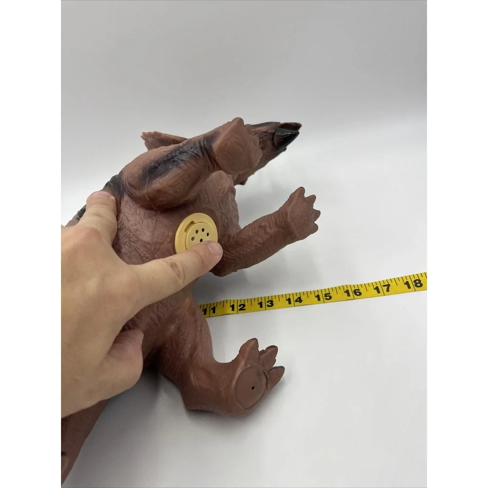 Triceratops Dinosaur Electronic Toy with Sounds Squeezable Rubber 20